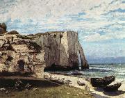 Gustave Courbet La Cote a Etretat apres la tempete Spain oil painting artist